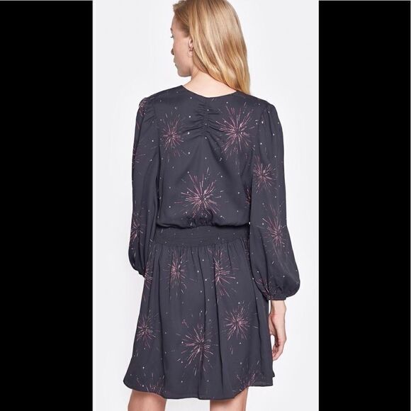 Joie black fireworks dress. Oversized. NWT - Picture 3 of 14